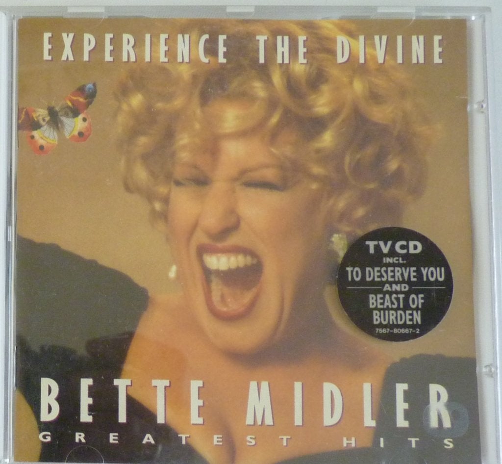Bette Midler - Experience the divine. Greatest hits. CD. Pop, Ophalen of Verzenden, Zo goed als nieuw
