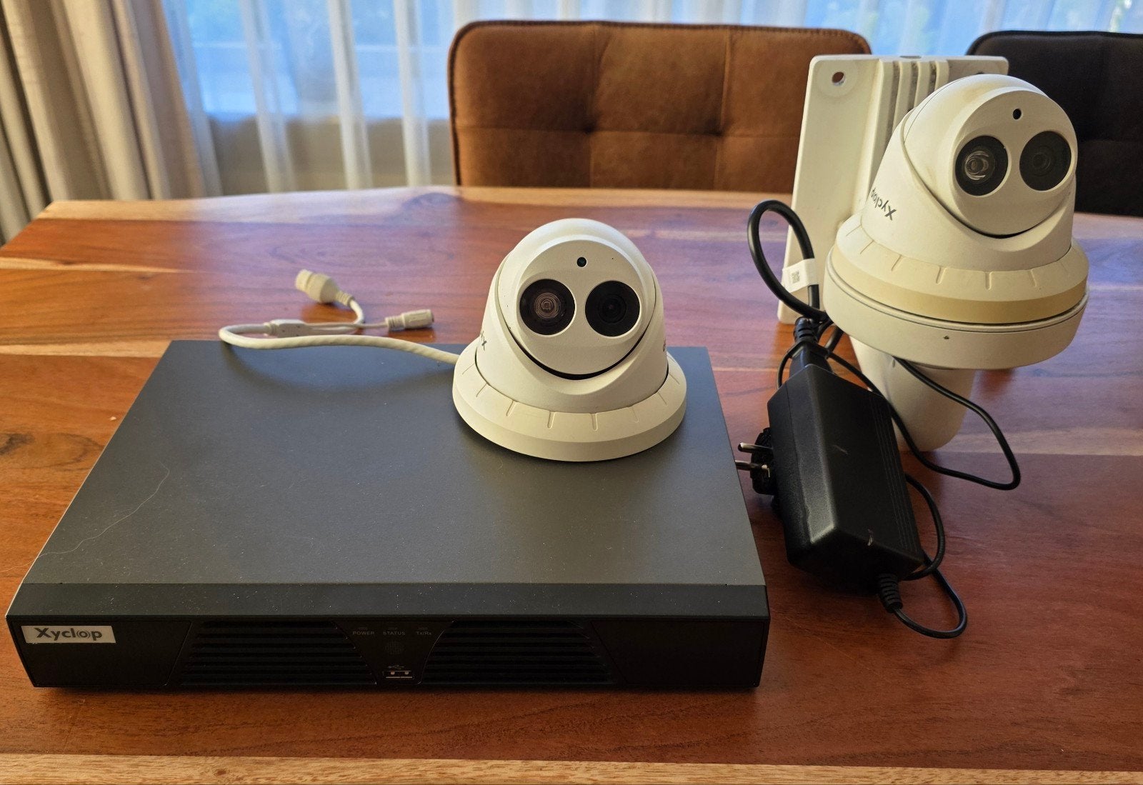 Xyclop PoE camera systeem, Ophalen of Verzenden, Gebruikt, Buitencamera