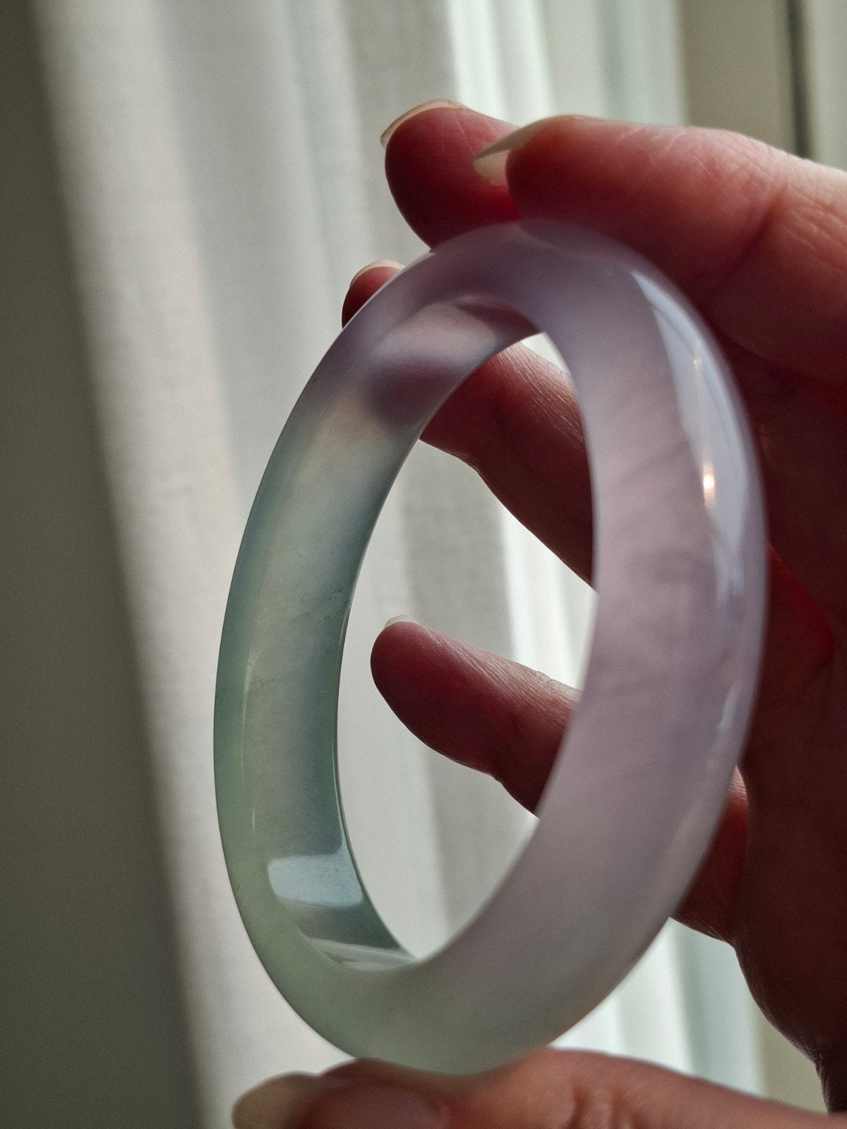 Icy lavender/ green jade armband, Ophalen, Overige materialen, 20 of groter, Paars