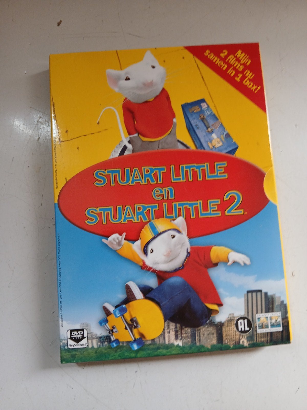 Stuart Little & Stuart Little 2 DVD Boxset - 2 films in 1!, Cd's en Dvd's, Dvd's | Kinderen en Jeugd, Film, Komedie, Alle leeftijden