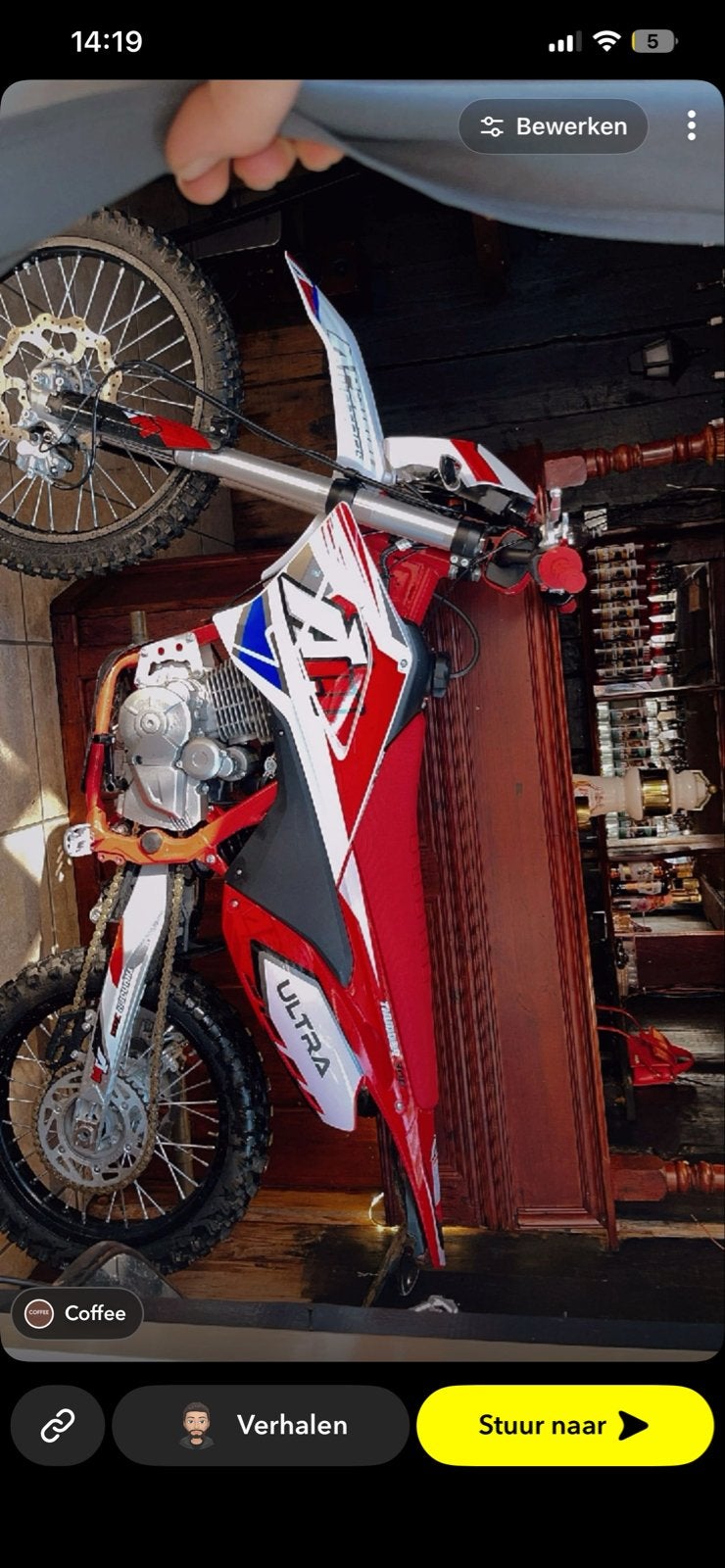 Apollo thunder 300cc mer 74 km, Ophalen, Zo goed als nieuw