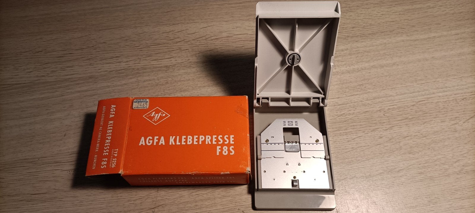 Agfa Klebepresse F8S - Vintage Film Splicer, Ophalen of Verzenden