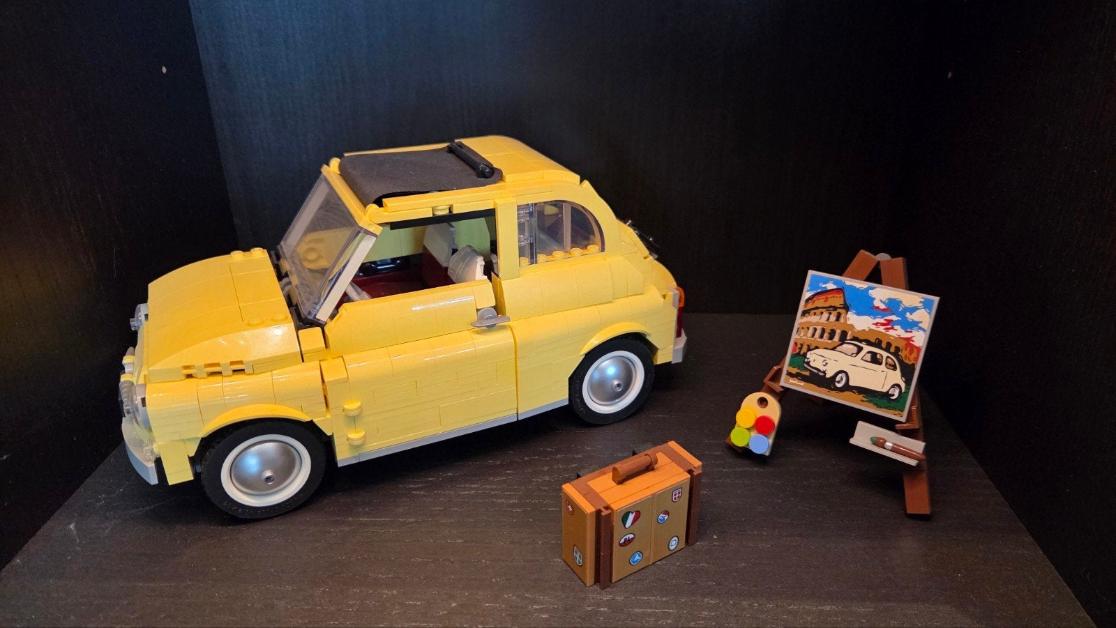 LEGO 10271 Fiat 500, Lego, Inclusief instructies, Ophalen of Verzenden, Zo goed als nieuw