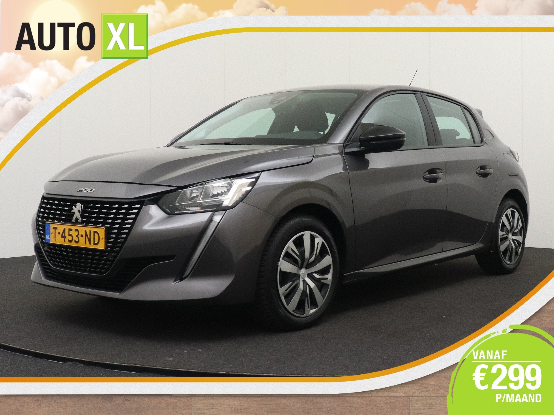 Peugeot 208 1.2T 100 PK Aut. Business Cruise ParkAssist Carp, Auto's, Dealer onderhouden, Gebruikt, 49 €/maand, Origineel Nederlands