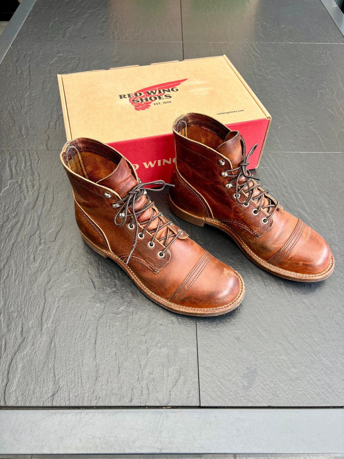 Redwing iron ranger 8085, maat 42, Bruin, Boots, Ophalen of Verzenden, Gedragen