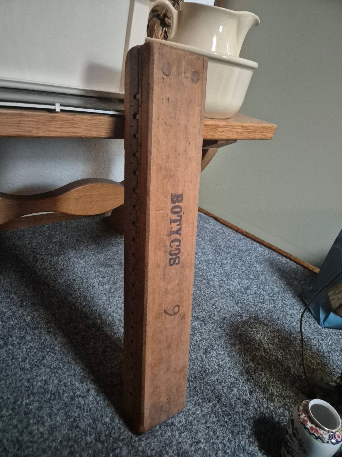 Houten sigarenplank, Ophalen