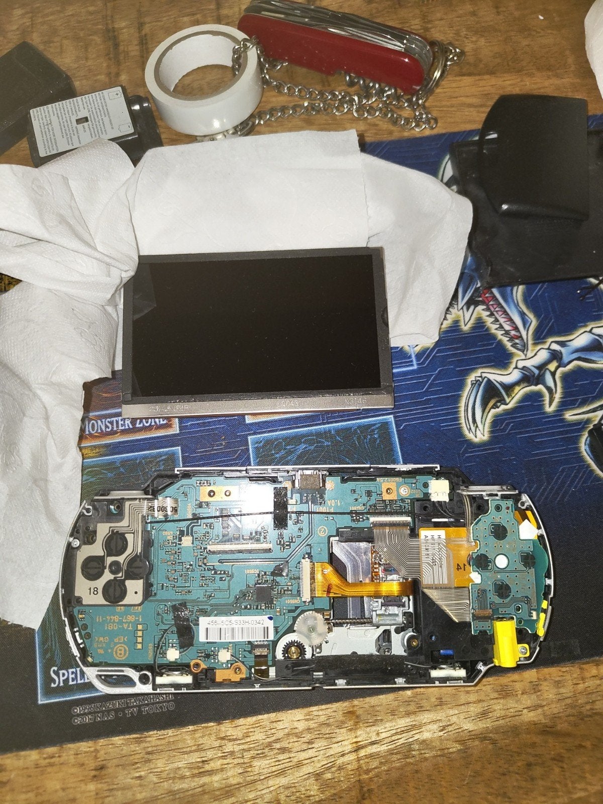 DEFECT SONY PSP 1004 MOEDERBORD DEFECT, DE REST FUNCTIONEEL, Ophalen of Verzenden, Niet werkend, Zwart