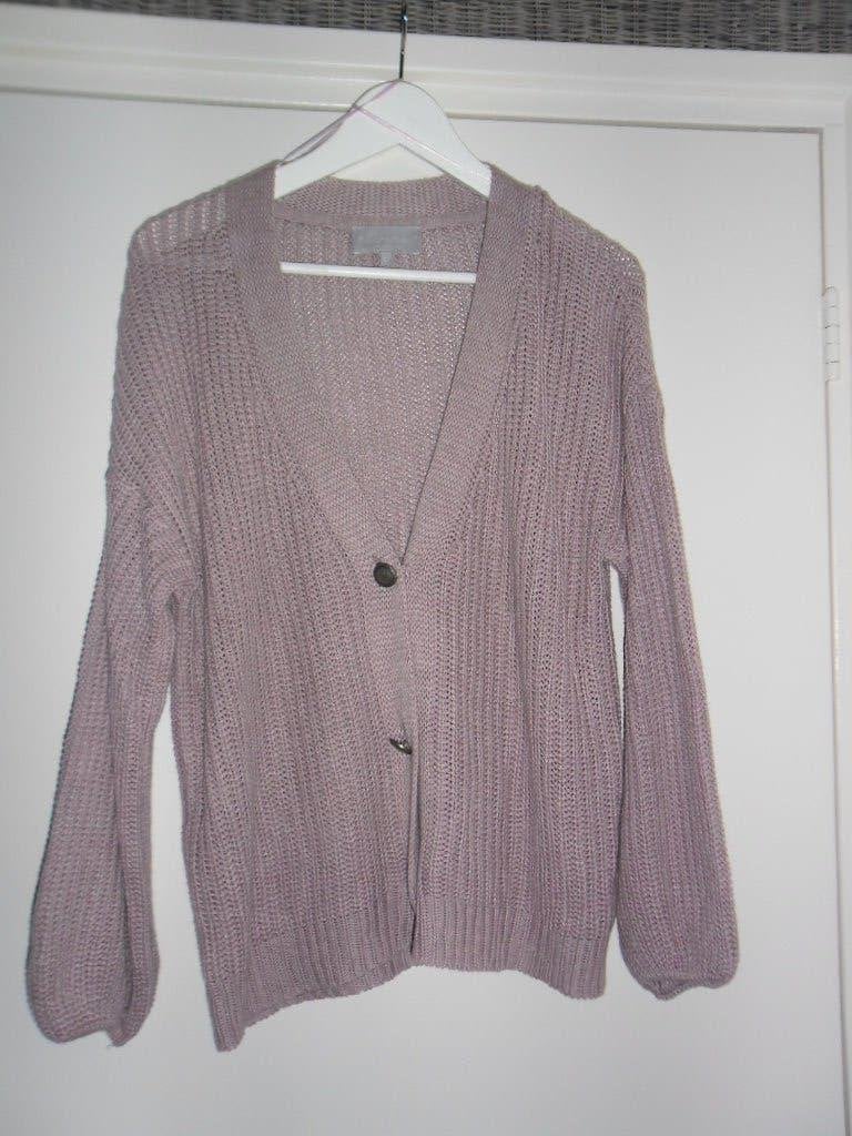 Geisha Paars/Beige Gehaakt Vestje Met Knopen Maat L, Geisha, Beige, Nieuw, Ophalen of Verzenden