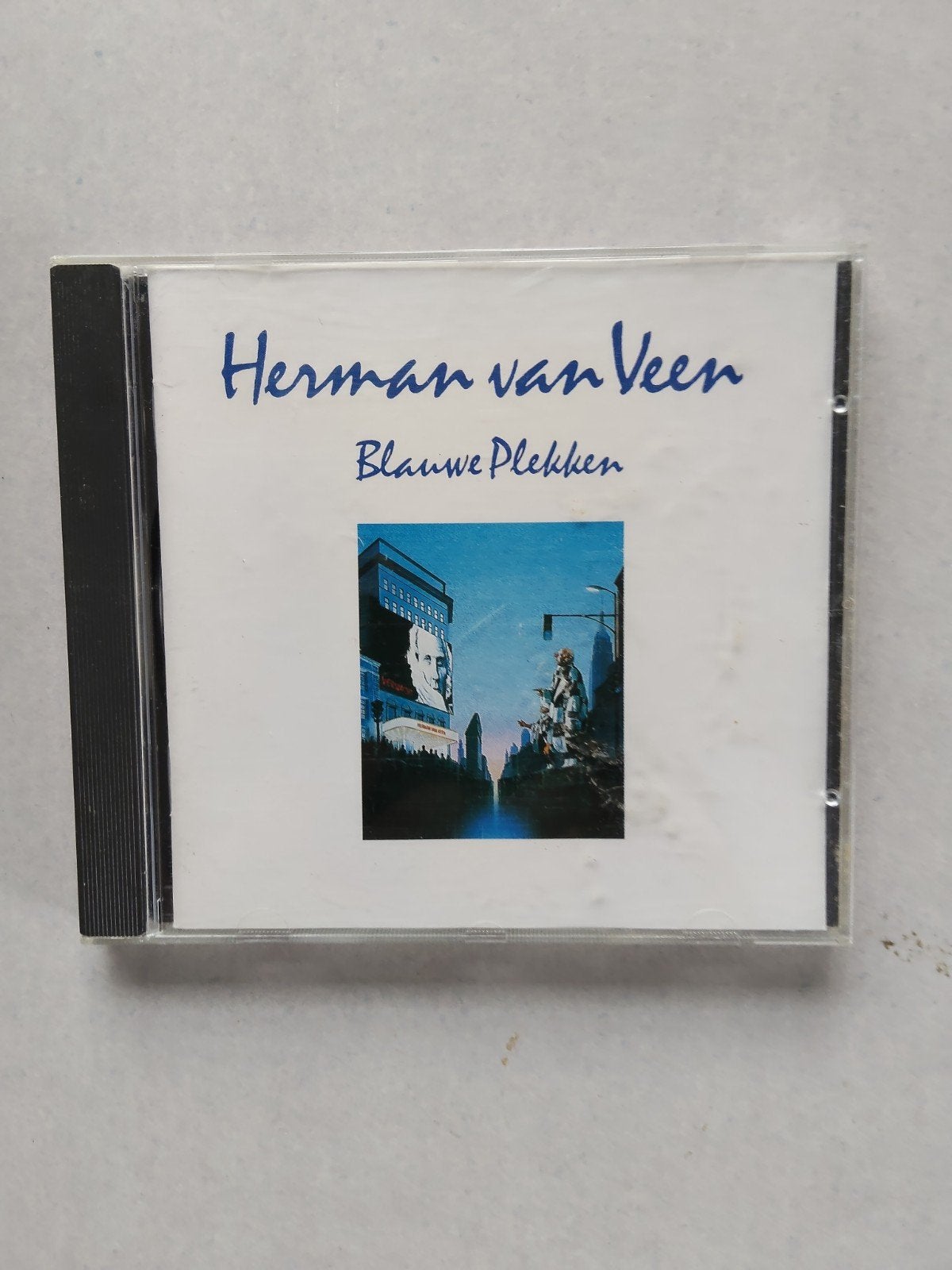 Herman van Veen - Blauwe Plekken CD, Ophalen of Verzenden, Gebruikt, Cabaret of Kleinkunst, Album