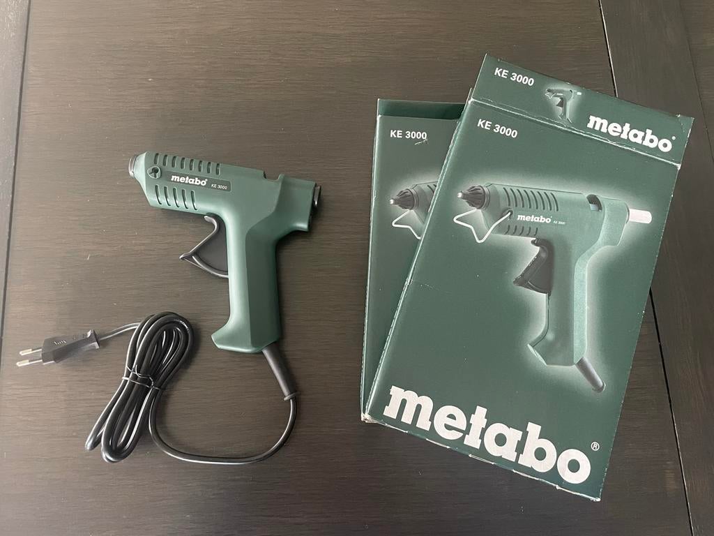 Twee Metabo KE 3000 Lijmpistool - Gloednieuw!, Ophalen of Verzenden, Nieuw
