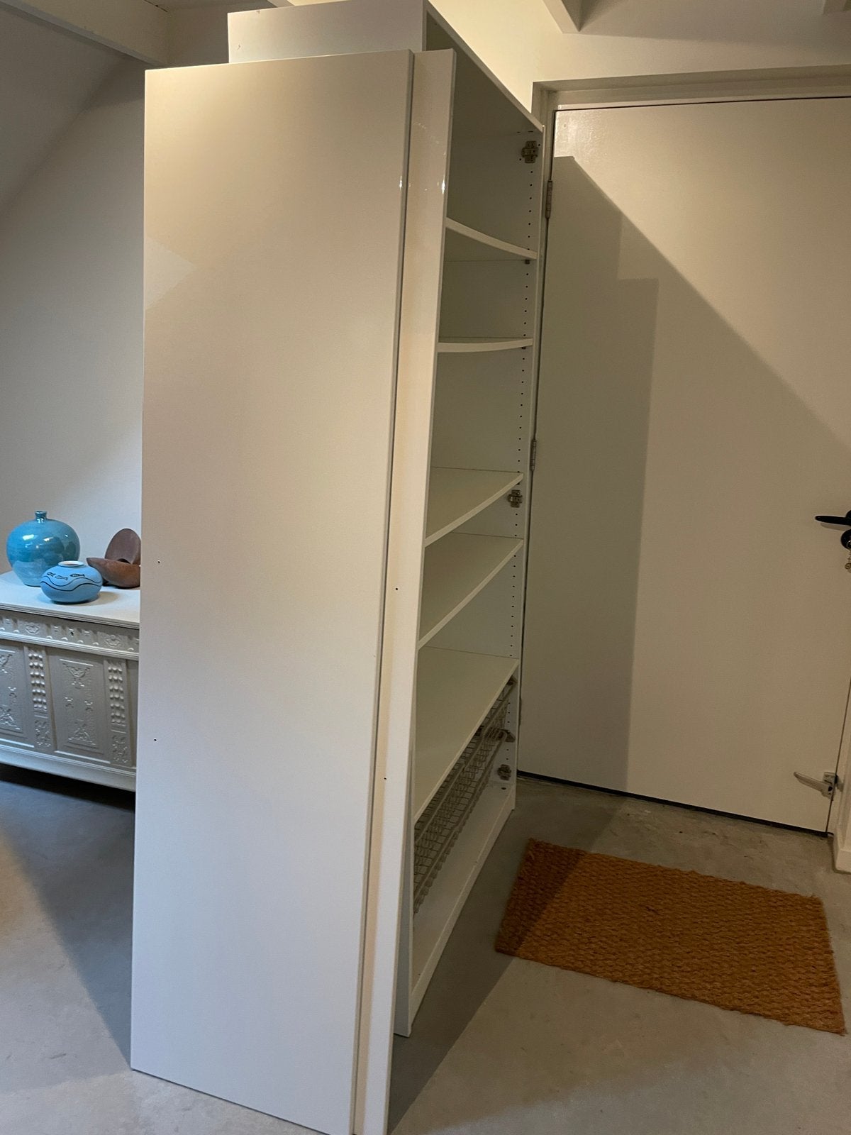pax kledingkast 100x 35 x 201 met hoogglans deuren, Ophalen, Overige materialen, Gebruikt, 200 cm of meer