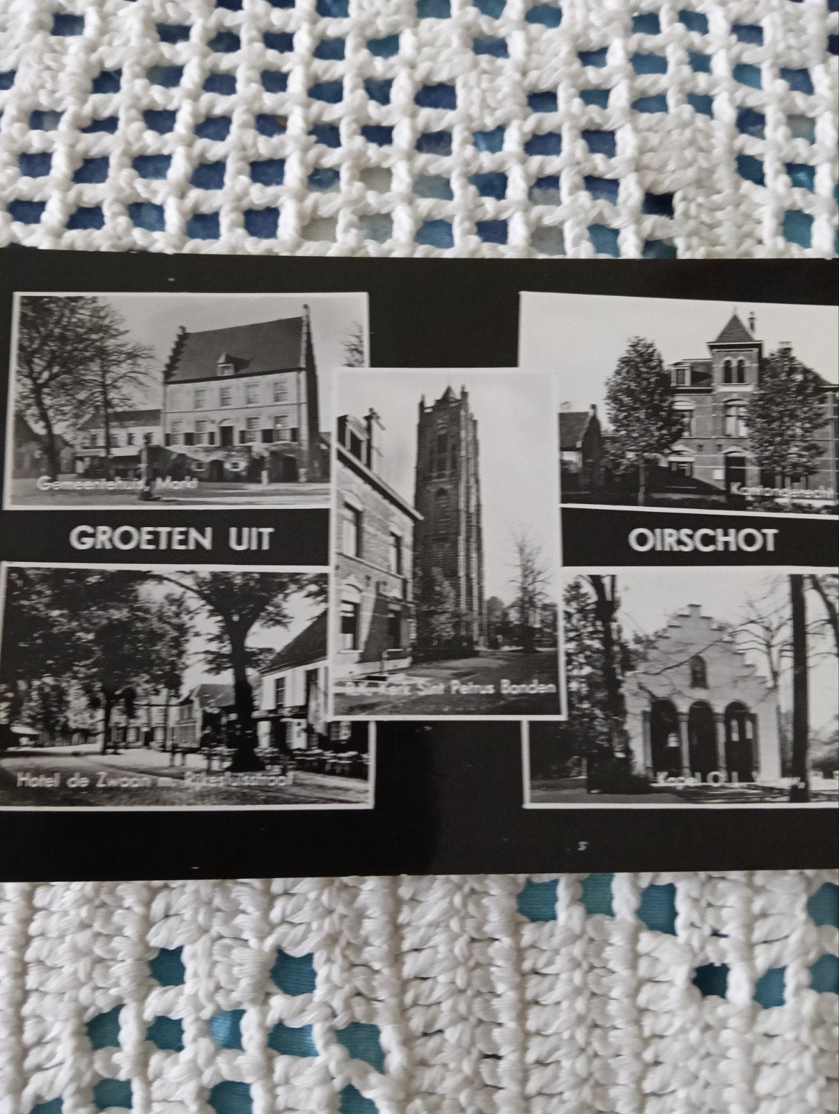 Oirschot - Groeten uit Oirschot - Oude Ansichtkaart, Ophalen of Verzenden