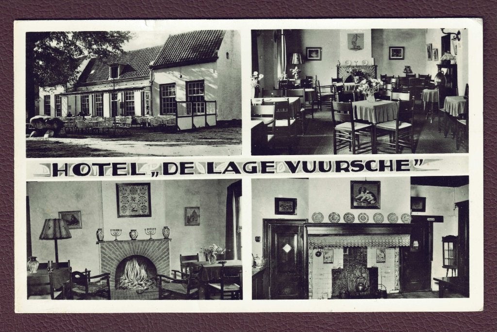 Lage Vuursche (Utr.) - Hotel "De LAGE VUURSCHE" 1964 (p.Baar, Ophalen of Verzenden, 1960 tot 1980, Gelopen, Utrecht