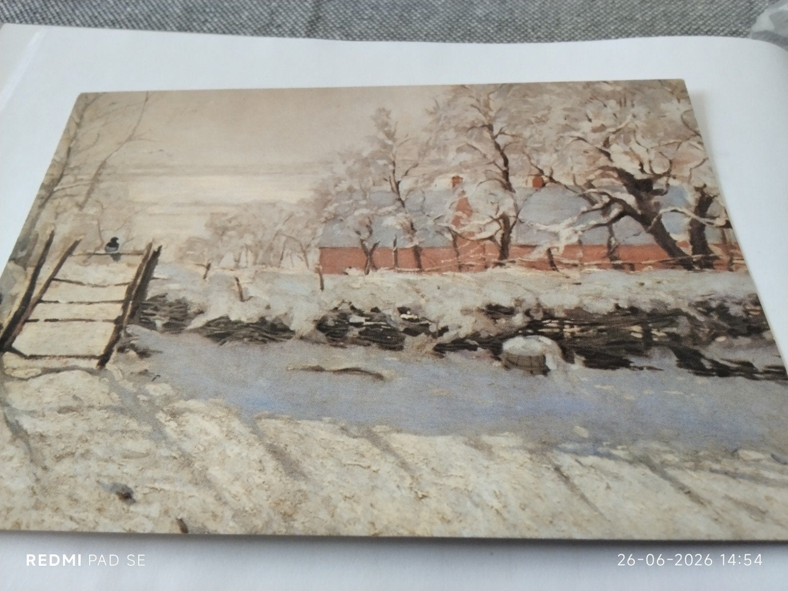 Ansichtkaart Claude Monet - The Magpie, 1869, Ophalen of Verzenden, 1980 tot heden, Ongelopen, Overige thema's