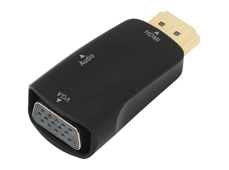 HDMI - VGA adapter + 3,5mm aansluiting, Ophalen of Verzenden, Nieuw, Minder dan 2 meter, HDMI-kabel