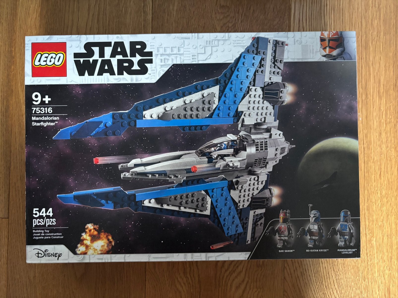 NIEUW Lego Star Wars 75316 Mandalorian Starfighter, Star Wars, Lego, Nieuw, Ophalen of Verzenden