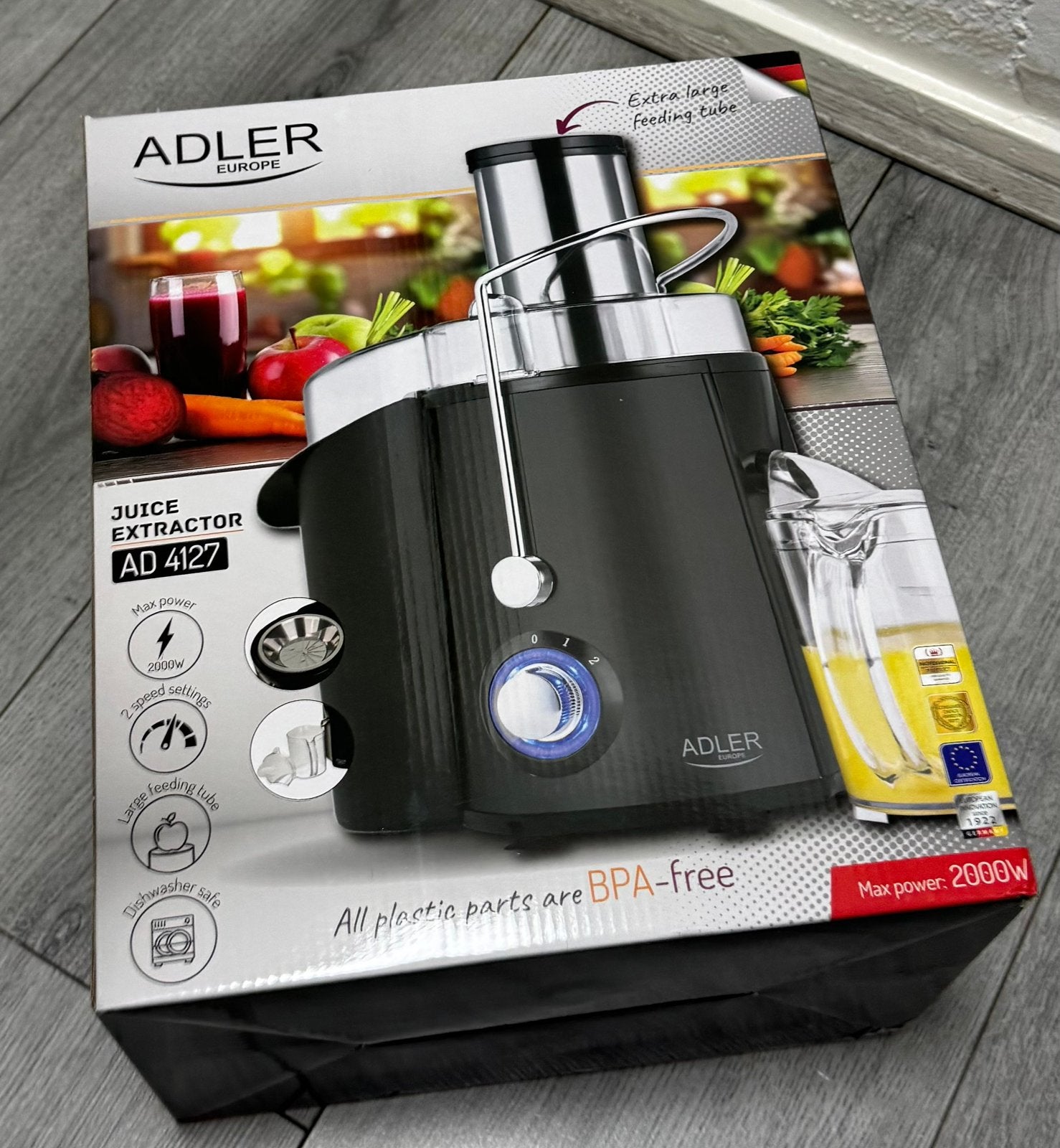 Slowjuicer nieuw in doos, Witgoed en Apparatuur, Ophalen, Zo goed als nieuw