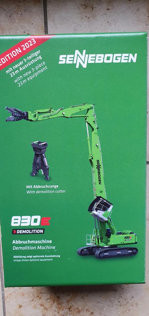 Sennebogen 830E Demolution Sloopkraan rupskraan Ros nieuw, Ophalen of Verzenden, Nieuw, Hijskraan, Tractor of Landbouw, Conrad