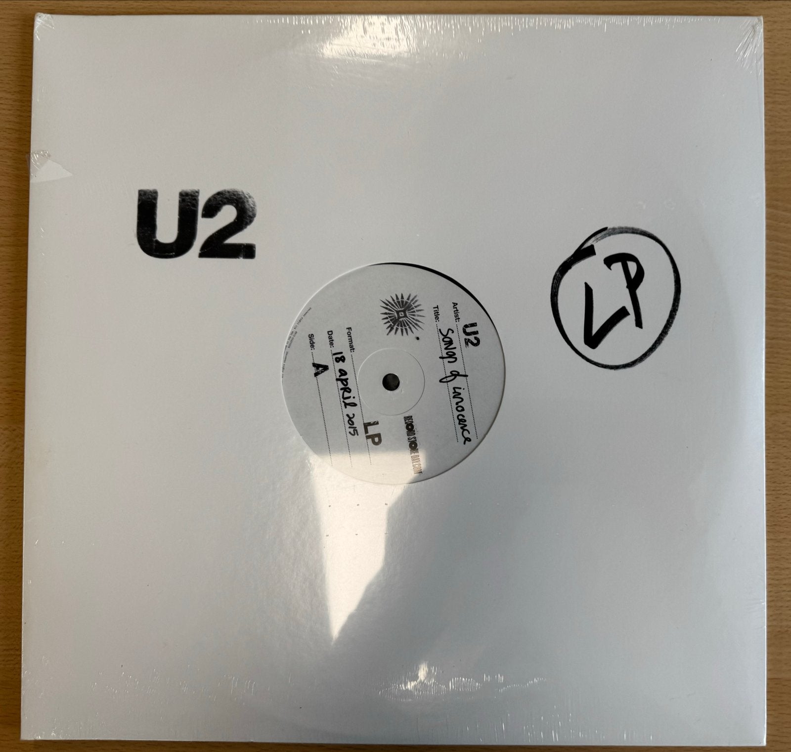 U2 - Songs of Innocence LP - RSD2015 - Sealed #0638/5000, Rock, Verzenden, Geseald, 12 inch