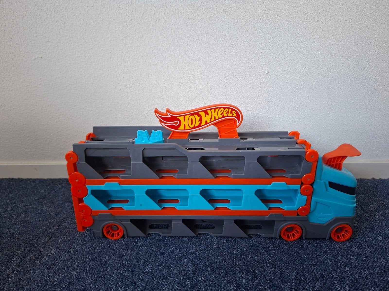 Hot Wheels Ultimate Garage Transportwagen en Racebaan, Kinderen en Baby's, Speelgoed | Speelgoedvoertuigen, Ophalen, Zo goed als nieuw
