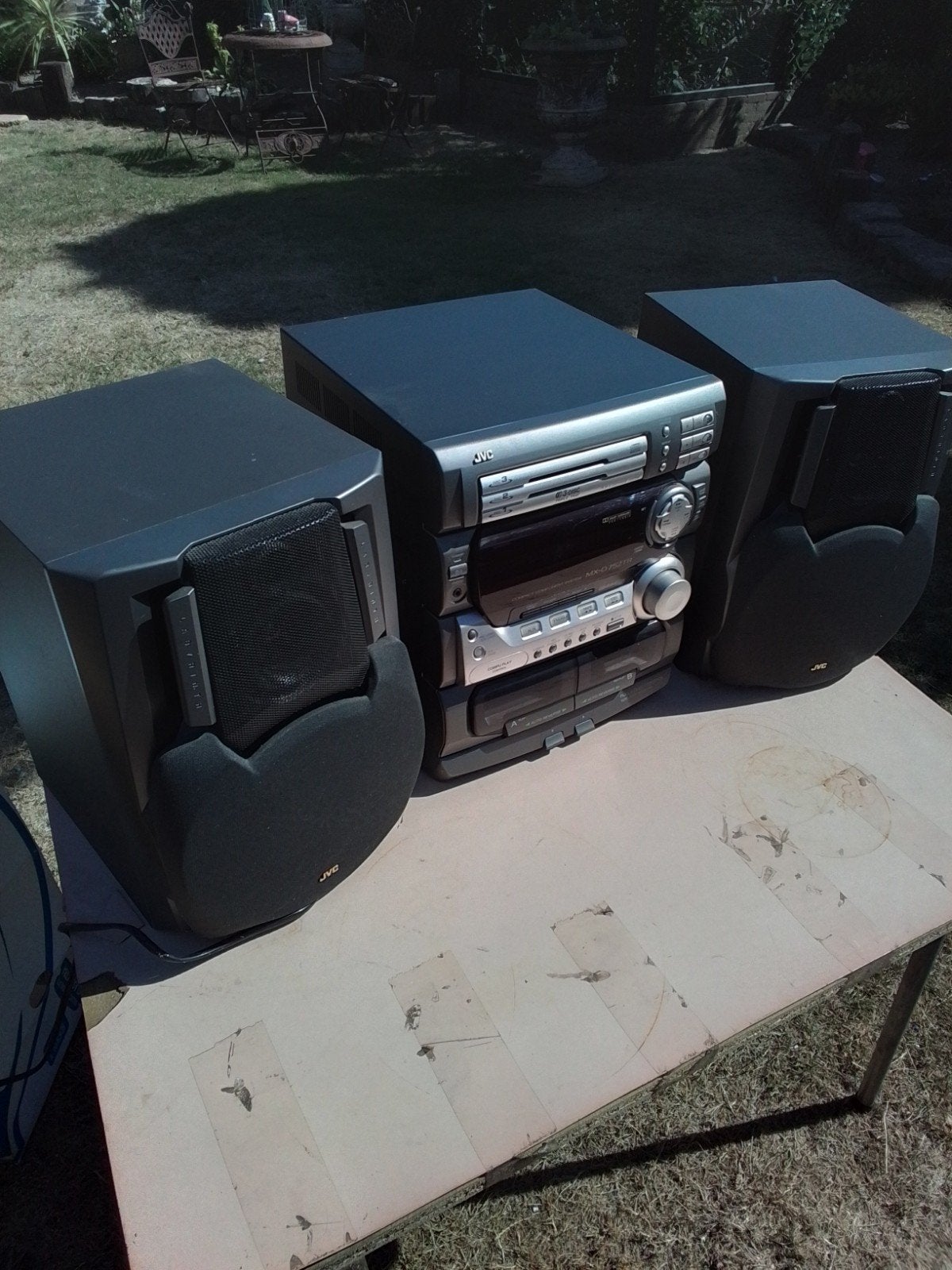 15653) JVC  MX -D752 TR muziek cysteem  met boxen, Ophalen of Verzenden, JVC