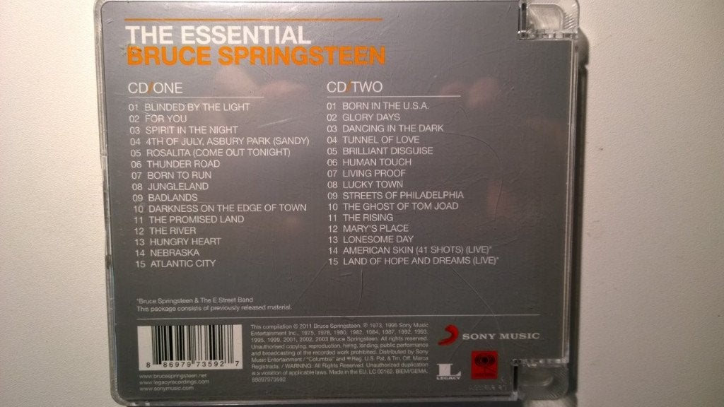 Bruce Springsteen - The Essential Bruce Springsteen, Ophalen of Verzenden, Zo goed als nieuw, Poprock, Album
