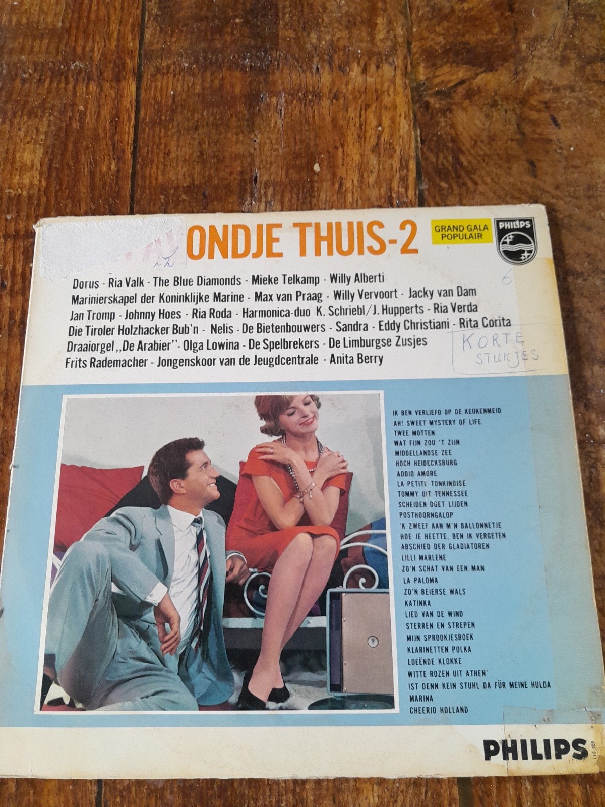 LP, Een Avondje Thuis., Ophalen of Verzenden, Zo goed als nieuw, 12 inch