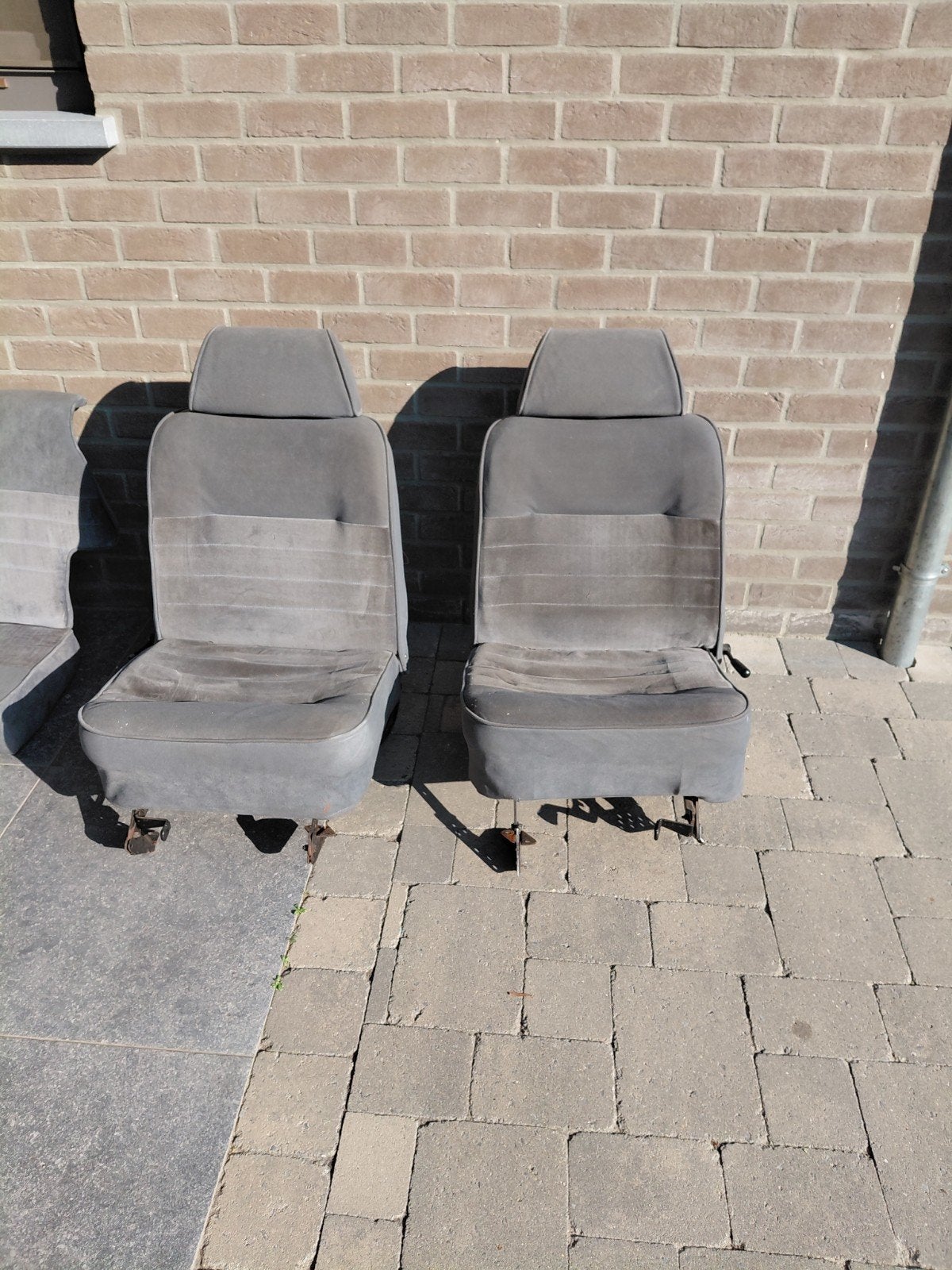Classic mini- Stoelen en deurpanelen, Ophalen, Gebruikt, Oldtimer onderdelen