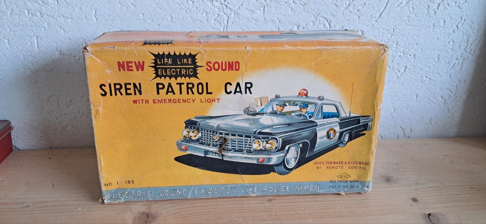 siren patrol car, Ophalen of Verzenden