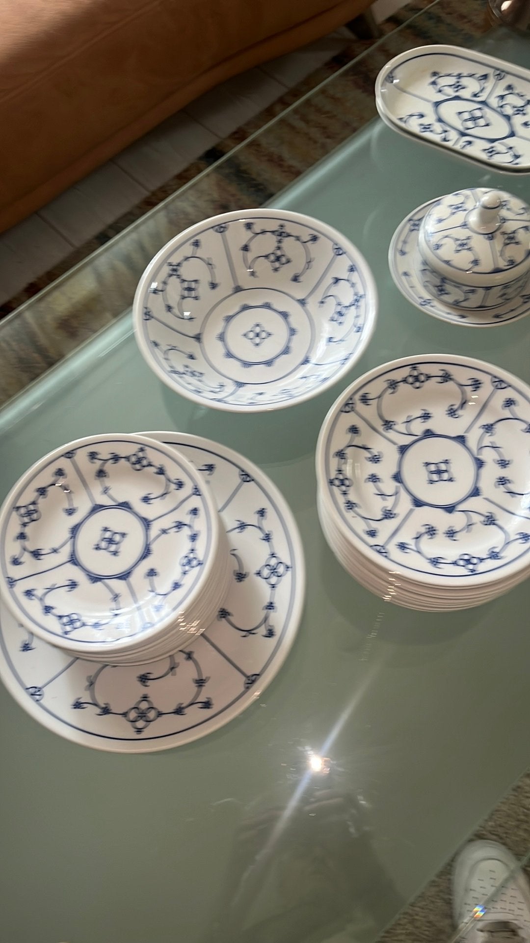 Delfs blaue servis, Ophalen of Verzenden
