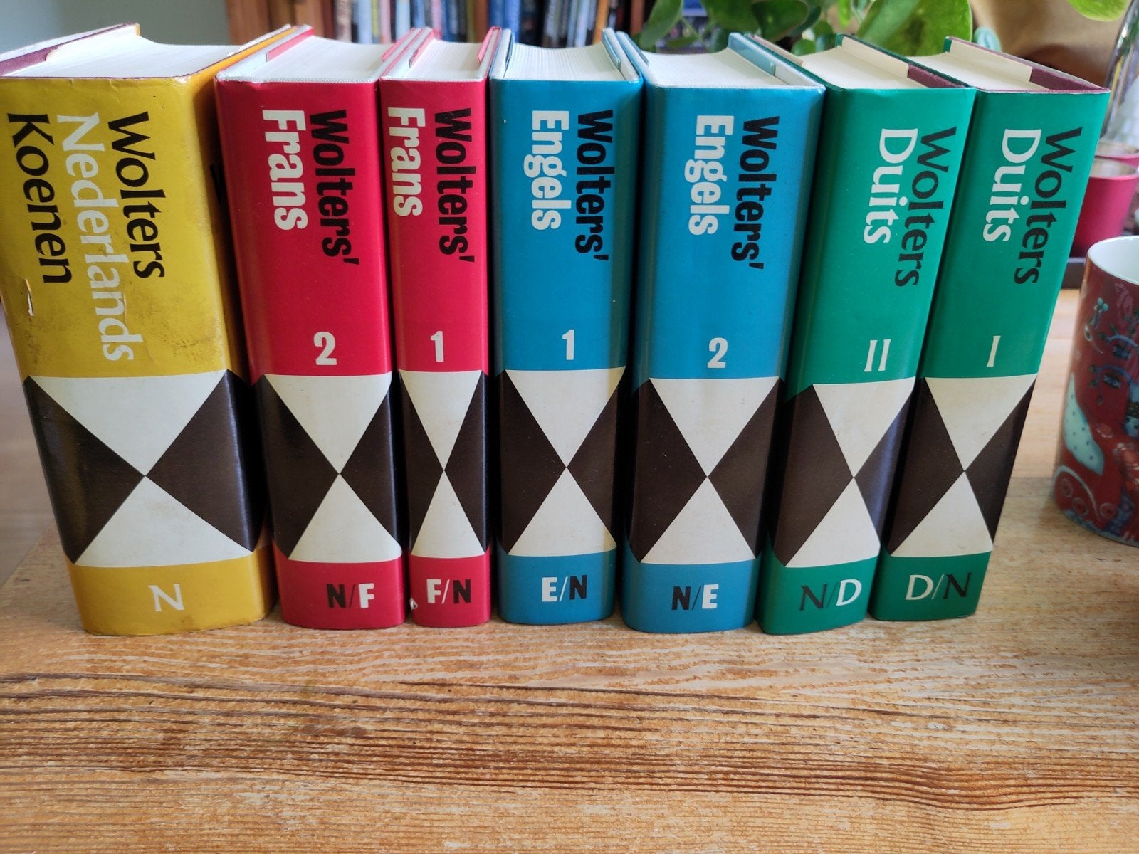 Hele set Wolters' Woordenboeken voor weing, Boeken, Woordenboeken, Koenen of Wolters, Overige talen, Ophalen, Gelezen