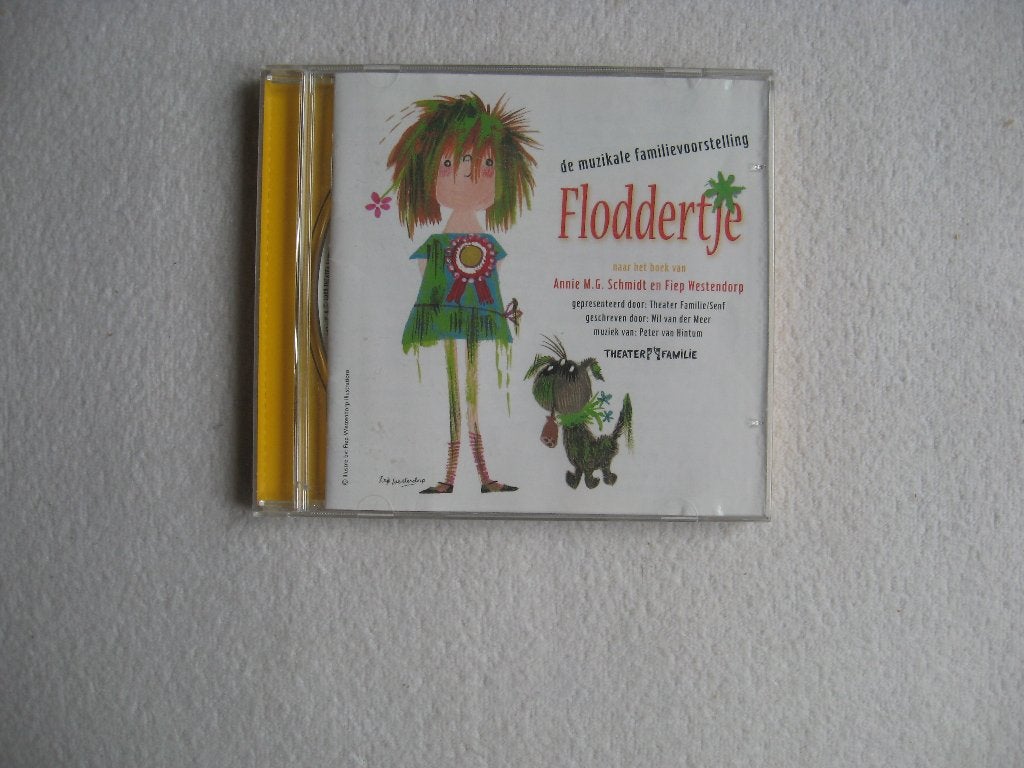 floddertje de muzikale familievoorstelling (P v Hintum -AMG), Cd's en Dvd's, Ophalen of Verzenden, Zo goed als nieuw, Luisterboek