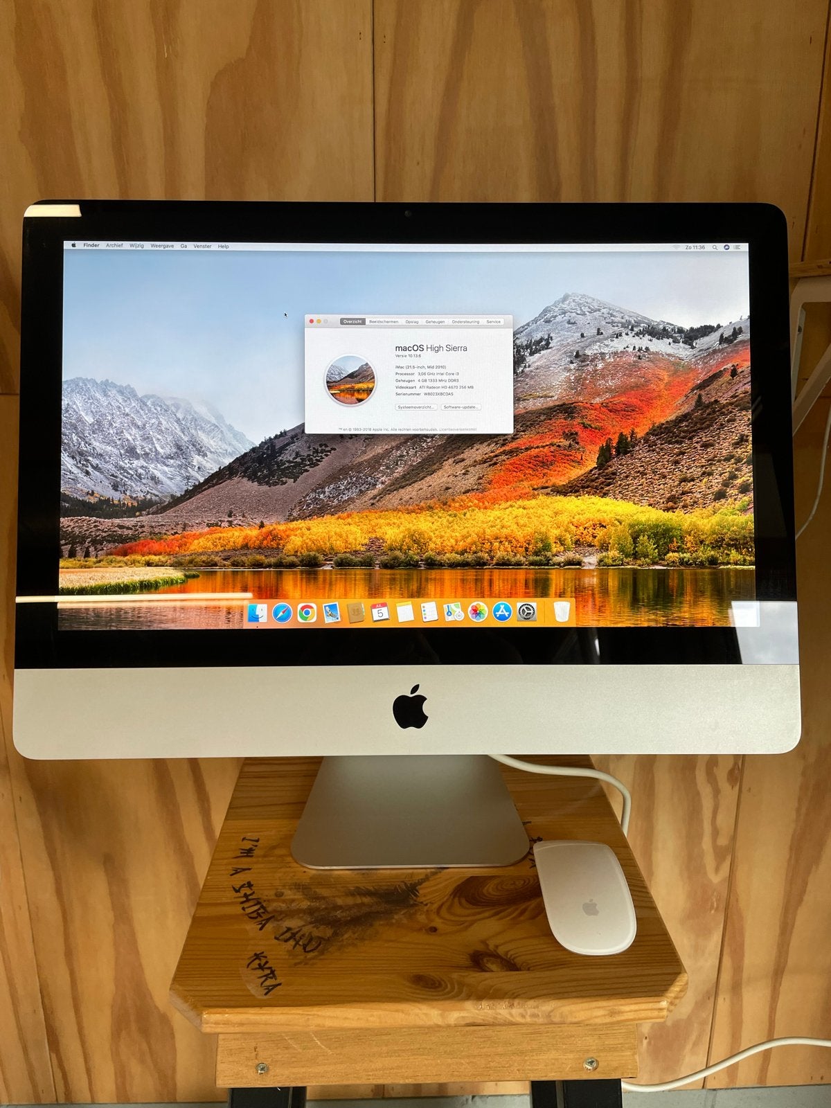Apple iMac mid 2010, 21,5 inch, Ophalen, Gebruikt, 2 tot 3 Ghz, IMac