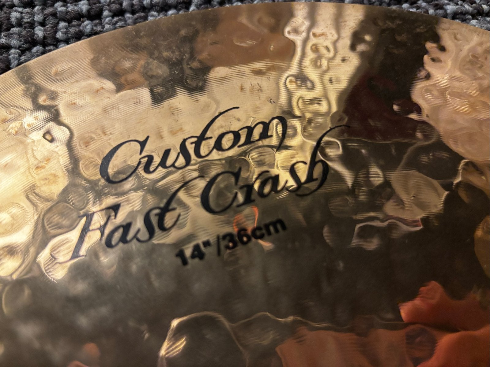 Zildjian K Custom Fast Crash 14" (2015), Ophalen, Zo goed als nieuw, Overige merken