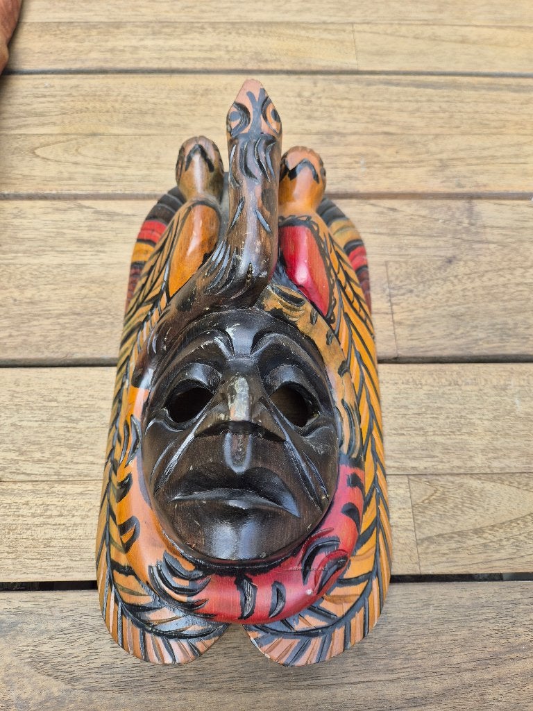 Houten masker, Ophalen of Verzenden