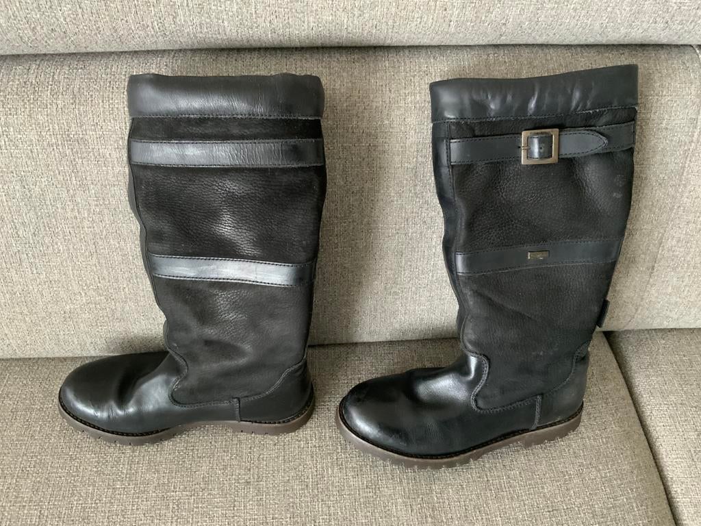 Anwb laarzen, Kleding | Dames, Schoenen, Hoge laarzen, Zwart, Ophalen of Verzenden, Gedragen