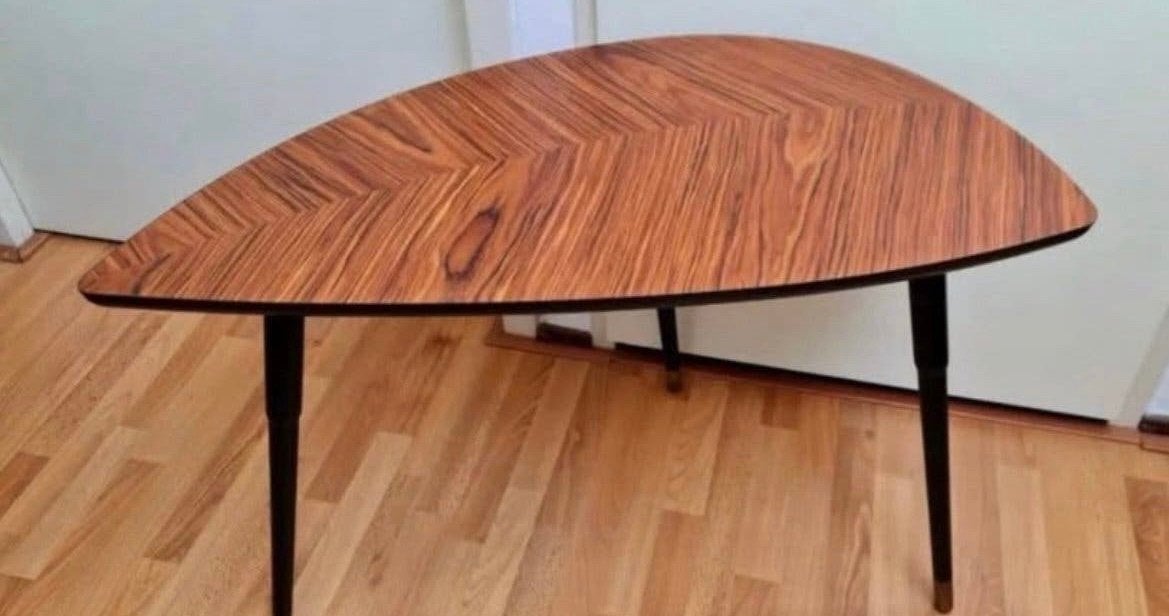 Salon tafel ikea, Huis en Inrichting, Ophalen, Zo goed als nieuw, Rond, 50 tot 100 cm