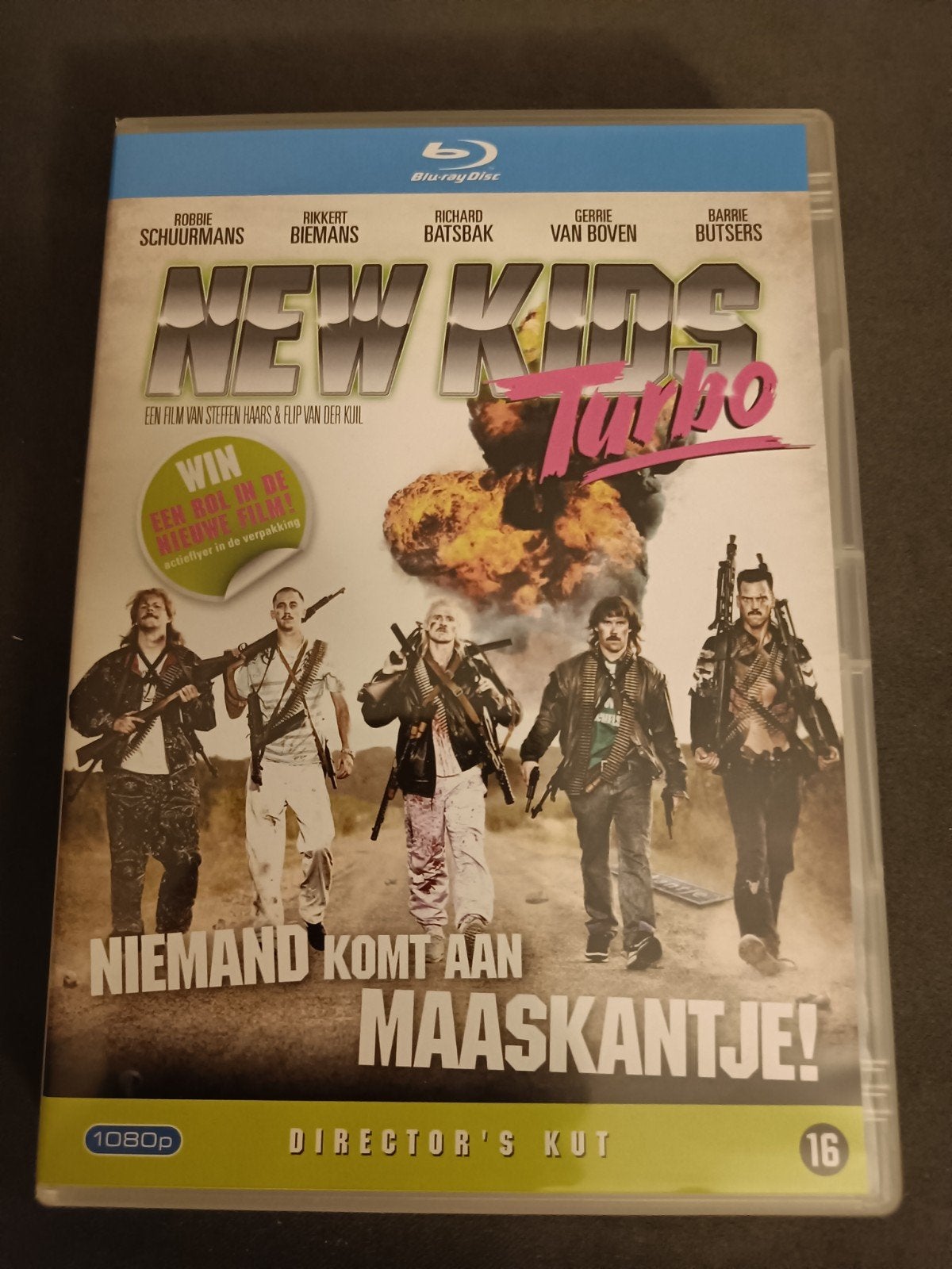 New Kids Turbo Blu-ray - Niemand komt aan Maaskantje!, Inclusief extra's, Vanaf 16 jaar, Film, Nederlands