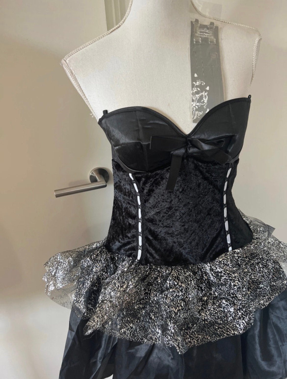 Hete engel zwart verschillende maten, Ophalen of Verzenden, Nieuw, Carnaval, Kleding