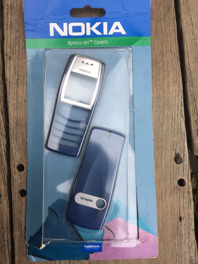Nokia N6610i blauw mobiele telefoon hoesje frontje cover, Ophalen of Verzenden, Zo goed als nieuw, Frontje of Cover