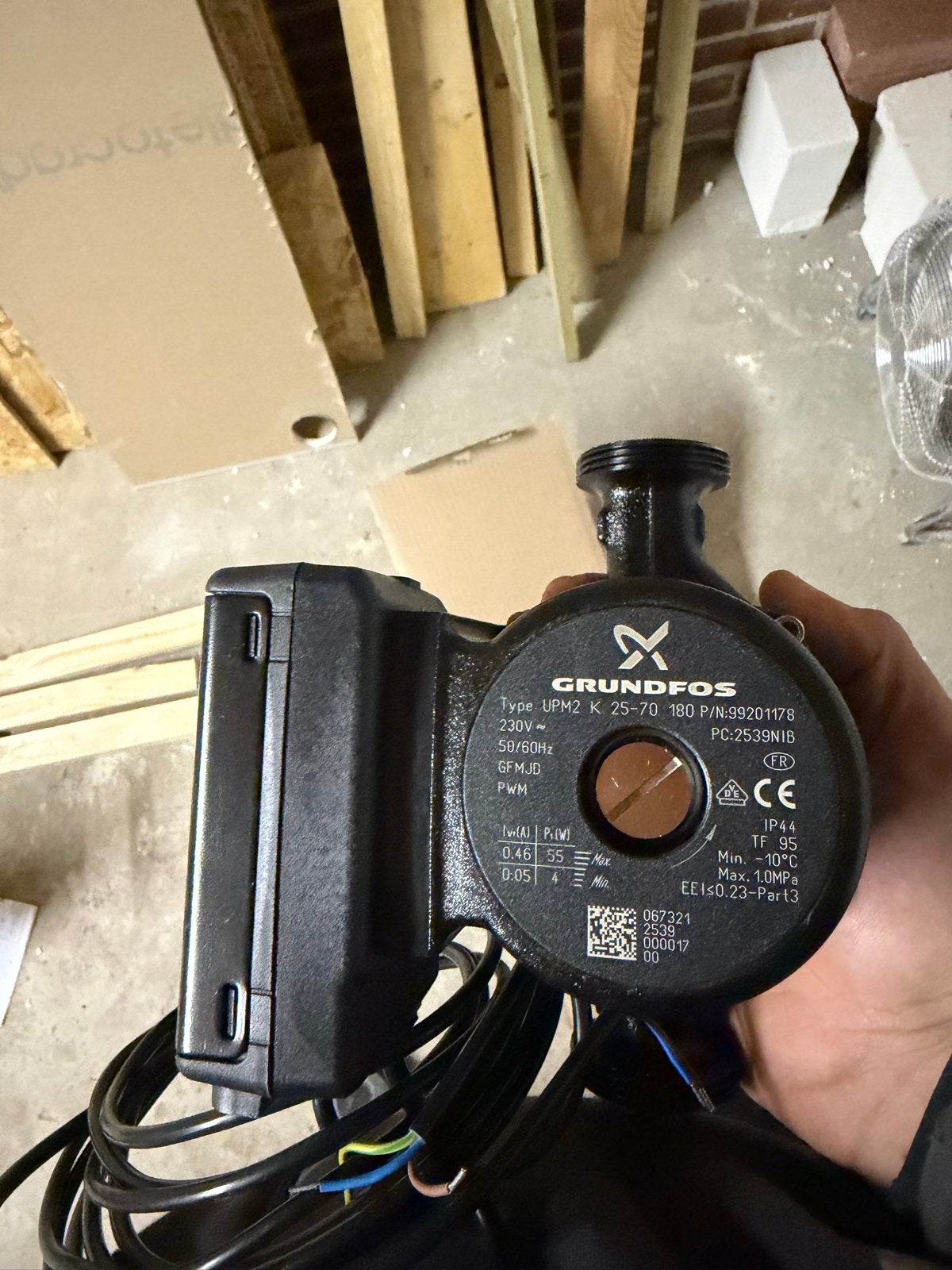 Grundfos UPM2 K 25-70 180 Circulatiepomp, Minder dan 30 cm, Overige typen, Nieuw, Minder dan 60 cm