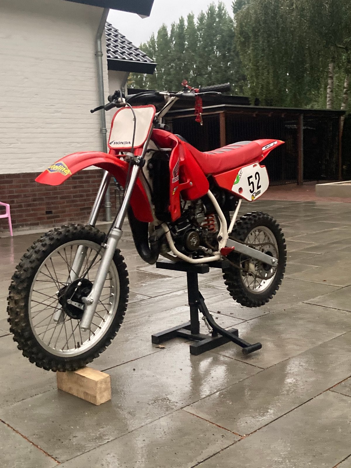 Professioneel gereviseerde honda cr80, Ophalen, Zo goed als nieuw, Pitbike