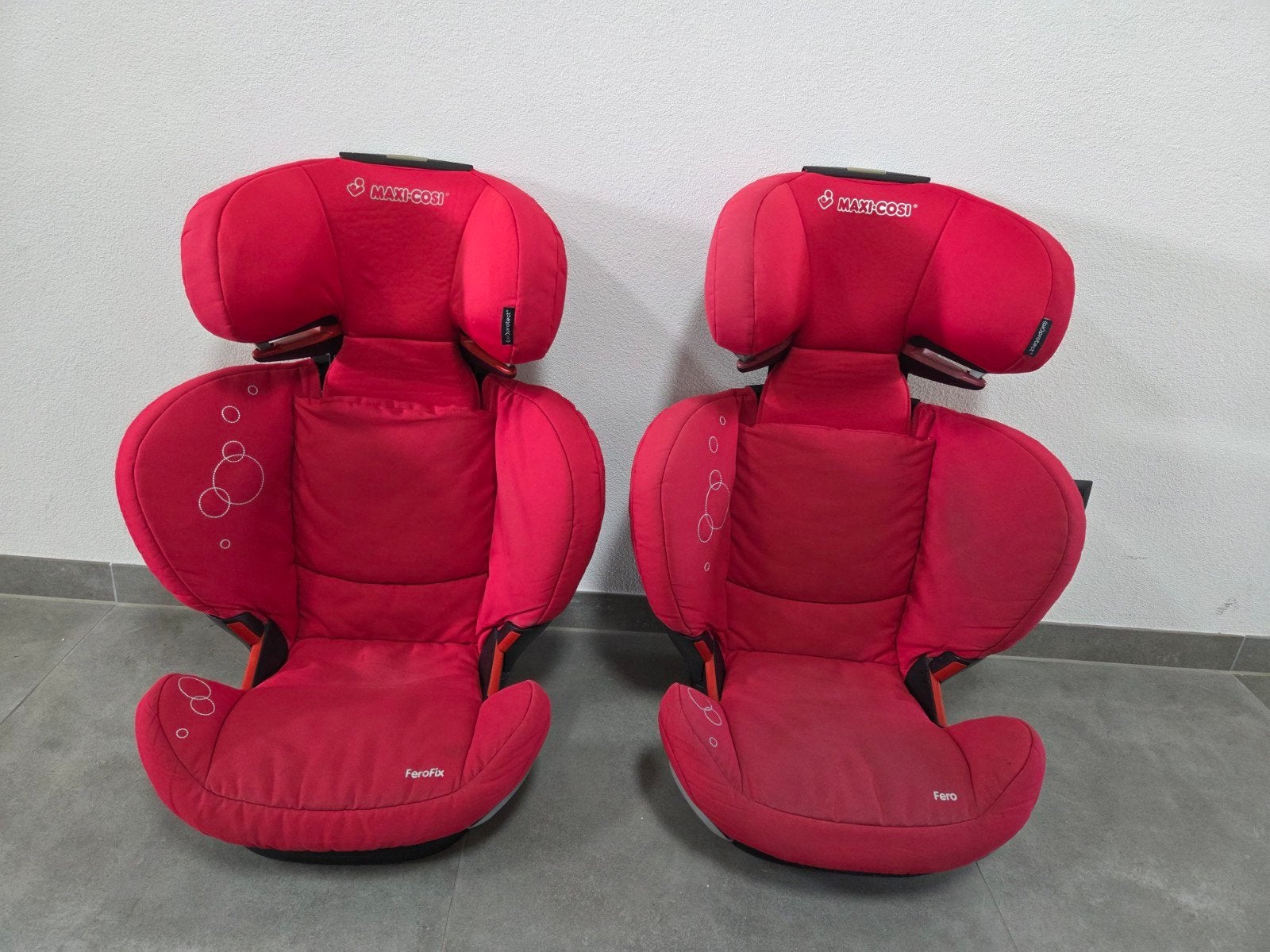 Set 2x Maxi-Cosi Fero autostoel (Groep 2/3) - Isofix & Gorde, Kinderen en Baby's, Autostoeltjes, Ophalen, Verstelbare rugleuning