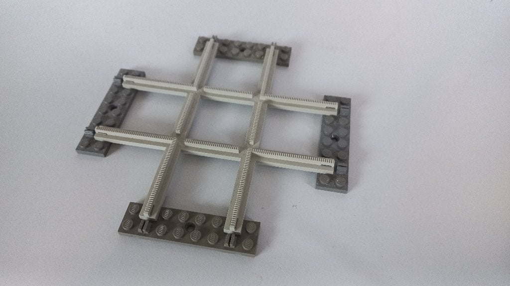 lego train 7853 Crossing, Gray 4.5v, Kinderen en Baby's, Speelgoed | Duplo en Lego, Gebruikt, Overige thema's, Lego, Ophalen of Verzenden
