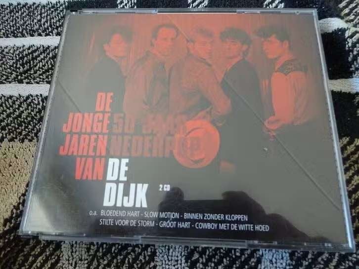 2 CD De Dijk – De Jonge Jaren Van De Dijk (50 Jaar Nederpop), Gebruikt, Boxset, Ophalen of Verzenden, Rock