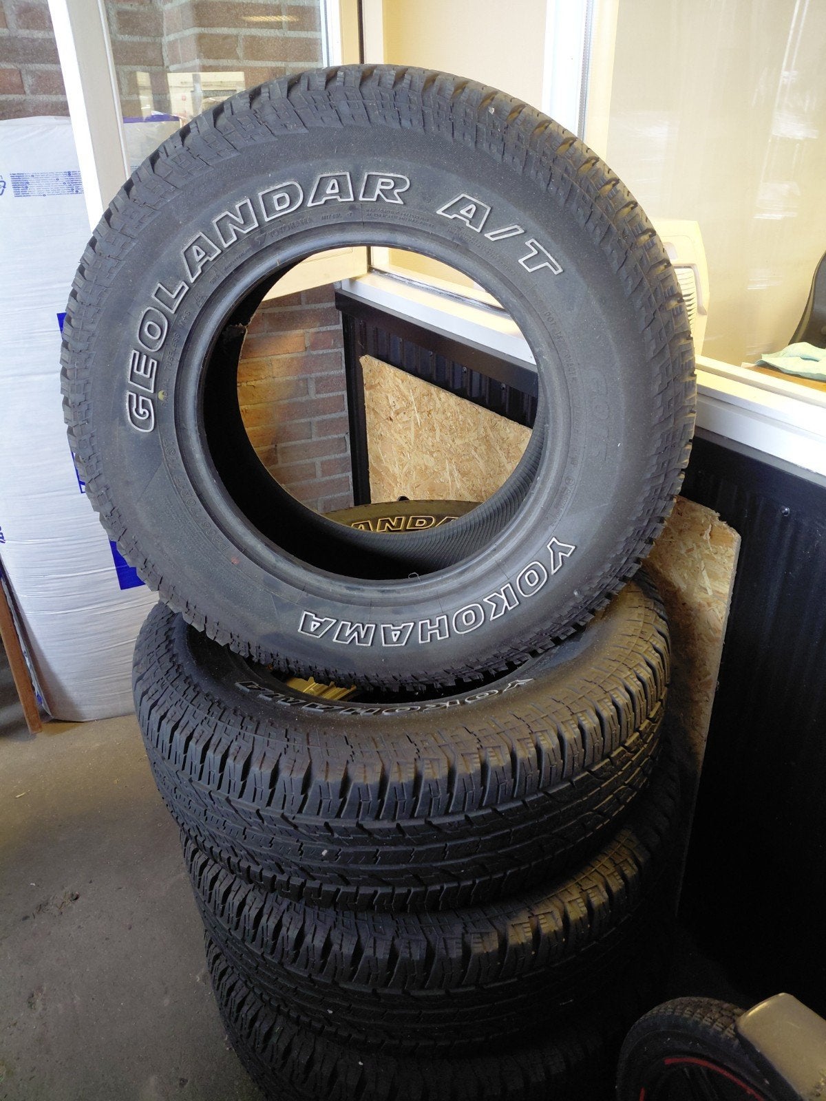 Yokohama Geolandar A/T G015 P265/70R17 113T All Season band, Ophalen, Gebruikt, 265 mm, 17 inch