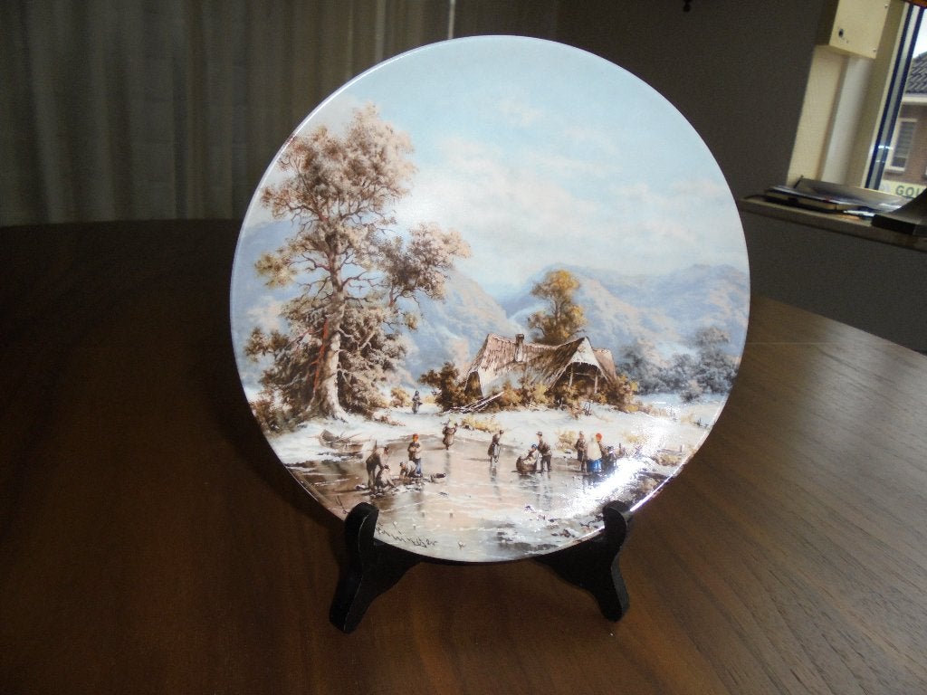 bordje  Eis Fischer 1987 met standard 20 cm, Ophalen of Verzenden