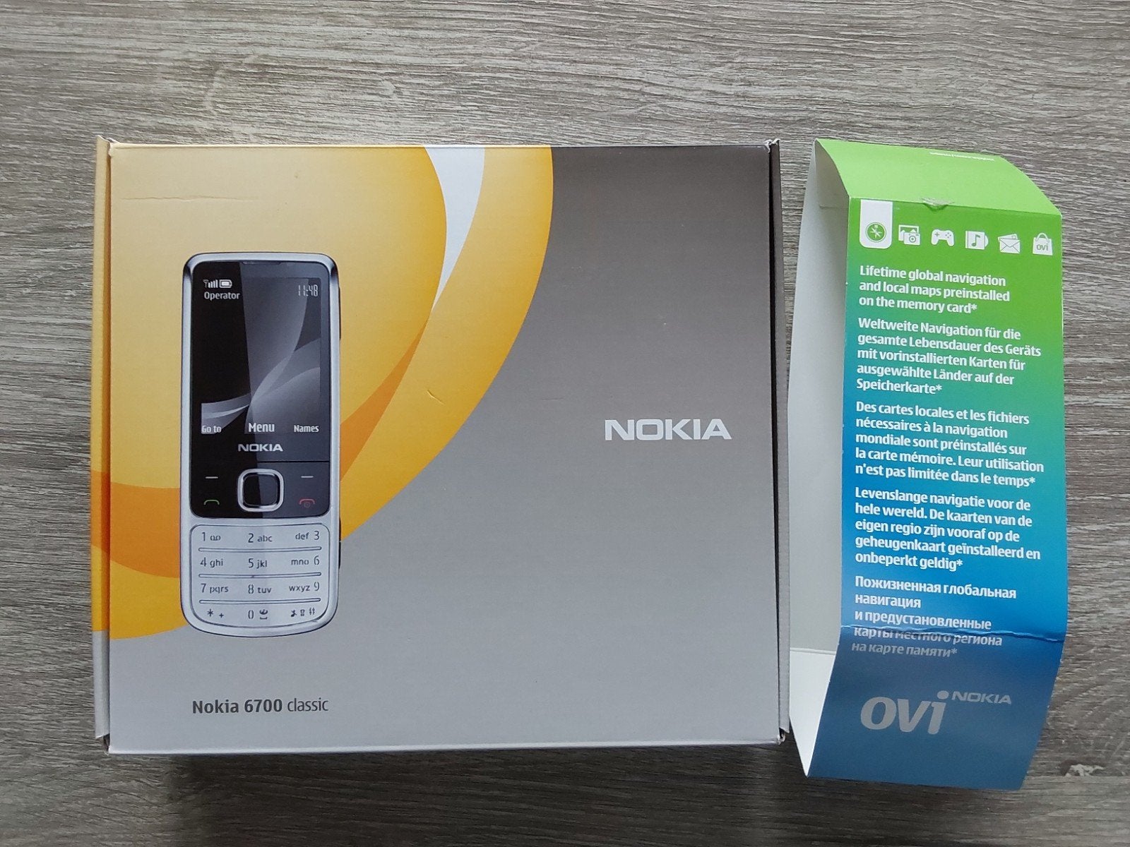 Nokia 6700 originele Classic doos, Ophalen of Verzenden