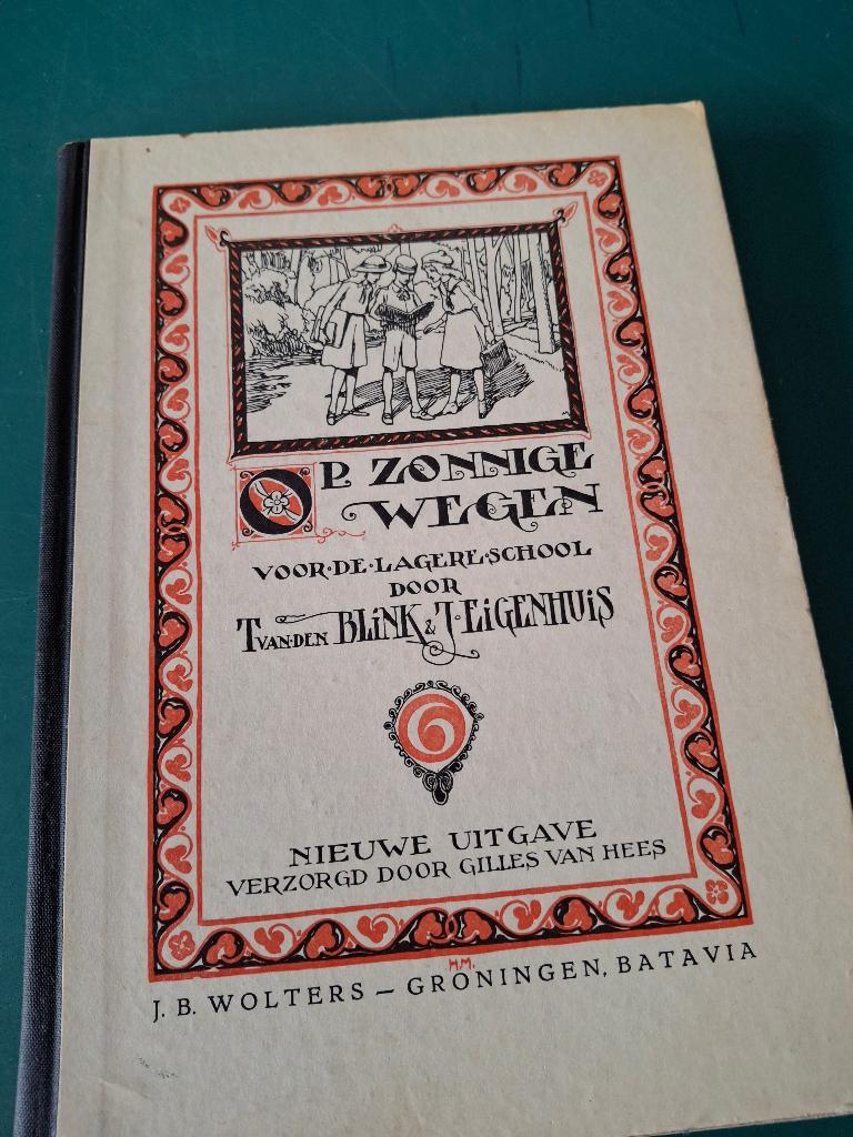 Op zonnige wegen  ( vintage), Boeken, Schoolboeken, Gelezen, Van den blink en eigenhuis en gillis van hees, Ophalen of Verzenden