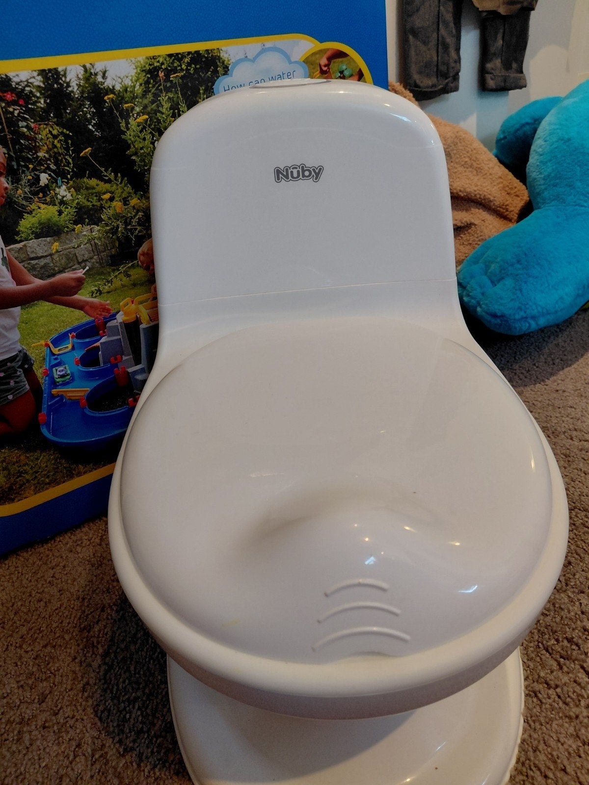 Nuby potje/toilet met geluid zo goed als nieuw., Ophalen of Verzenden, Zo goed als nieuw, Overige typen